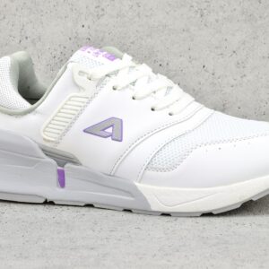 Obuwie sportowe American Club WT41/21 biało fioletowe