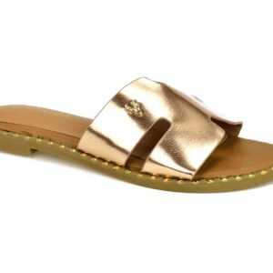 Klapki Vinceza 17338 złote