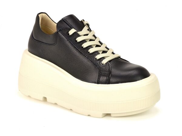 Czarne Sneakersy Kampa N1000 czarne 417