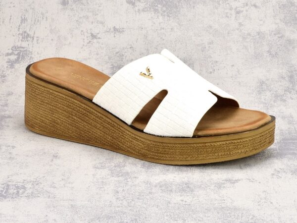 Klapki Vinceza 17339 białe