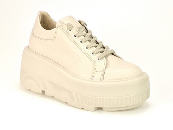 Beżowe Sneakersy Kampa N1000 beż 562