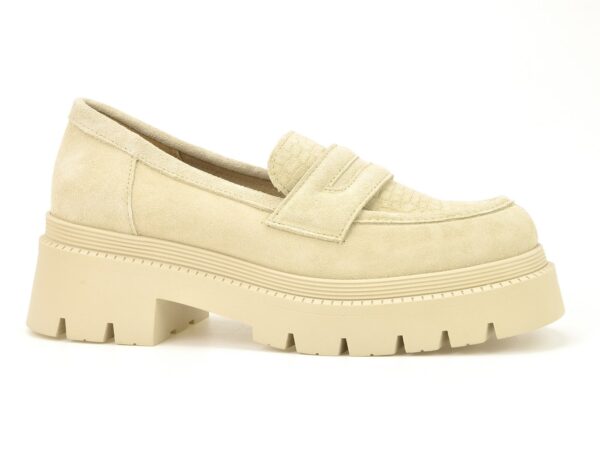 Mokasyny Lemar 20126 W. Beż + Bolzano