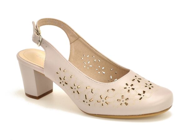 Sandały Sergio Leone SK179 beż perła