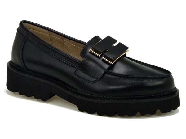 Czarne Mokasyny Filippo DP6450/24 czarne