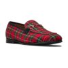 Mokasyny damskie w kratę Delave