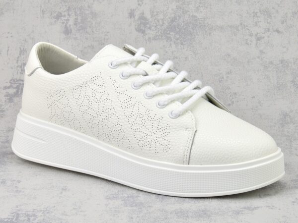 Półbuty Sergio Leone SP-114 białe