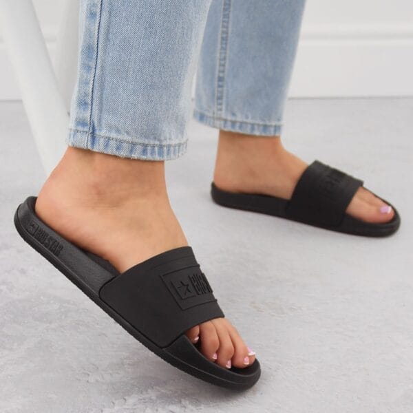 Klapki damskie sportowe czarne Big Star OO274044