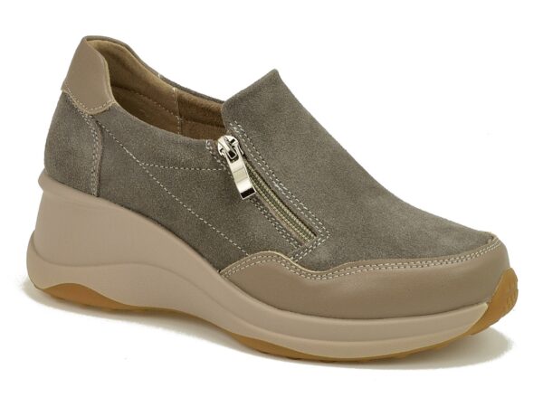 Skórzane półbuty Filippo DP6473/24 beż