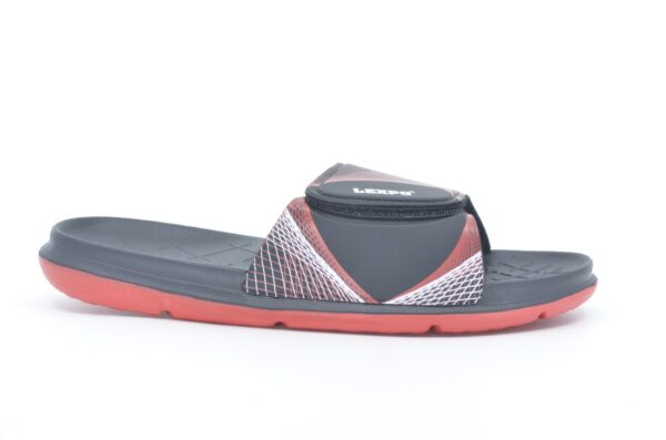 Klapki piankowe Lemigo LEON czerwony + czarny