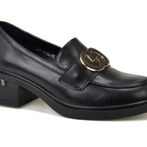 Mokasyny Vinceza 18102 czarne