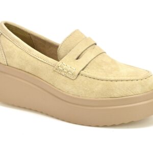 Beżowe Mokasyny Filippo DP6106/24 beż