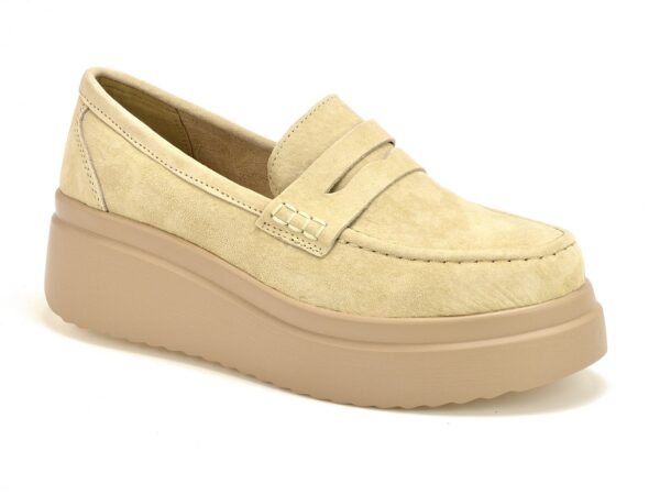 Beżowe Mokasyny Filippo DP6106/24 beż