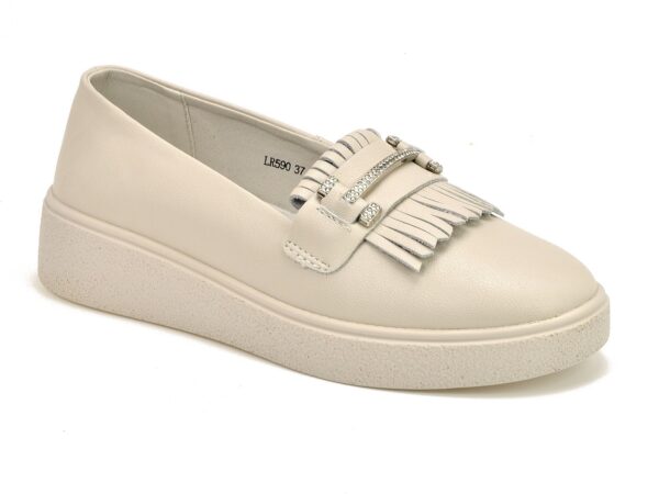 Mokasyny S.Barski LR590 beż