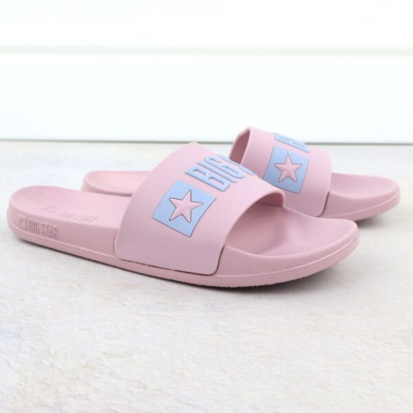 00fa4265e8e106f167a2c1a724ed97c7dcaf75e6 Klapki plażowe basenowe różowe Big Star SS274709