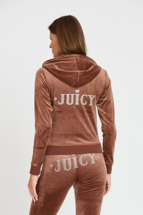 JUICY COUTURE Brązowa damska bluza Rodeo Robertson