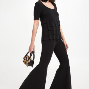 Bluzka damska z falbankami JOSEPH RIBKOFF