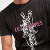 T-shirt męski z logo LES HOMME