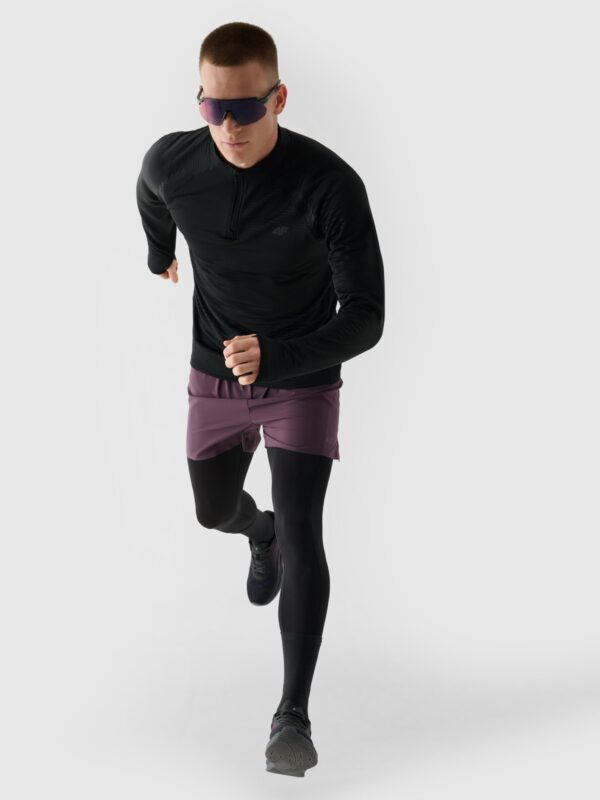 4F Bluza do biegania szybkoschnąca męska - szara