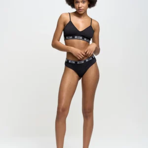 Biustonosz damski bawełniany czarny Ardelia 906