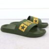 Klapki męskie plażowe basenowe zielone Big Star SS174360