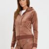 JUICY COUTURE Brązowa damska bluza Rodeo Robertson