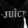 JUICY COUTURE Czarna damska bluza z cyrkoniami Rodeo Robertson