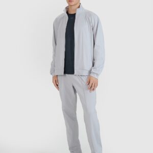 4F Bluza treningowa rozpinana bez kaptura męska - szara