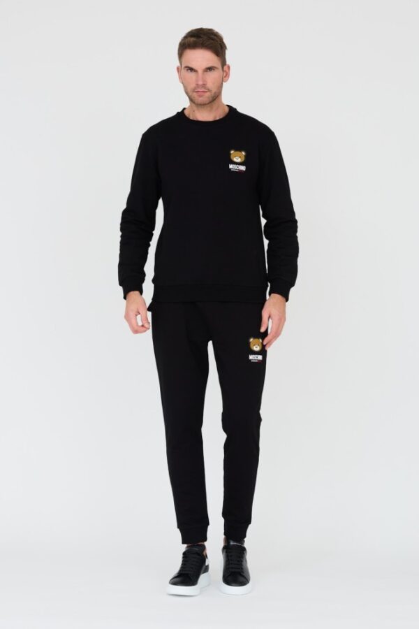 MOSCHINO Czarna męska bluza