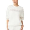 GUESS Damska bluza w kolorze ecru Cecilia
