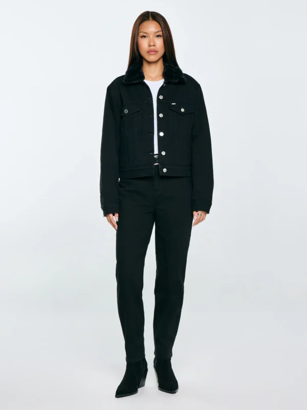 11f6abed1970772e91a524bfa2accf6a3ceccd75 Jeansy damskie mom jeans czarne Silla 936