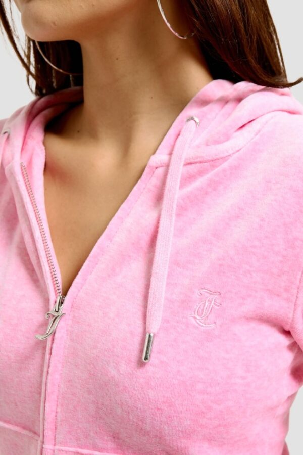 JUICY COUTURE Różowa bluza damska Robertson Hoodie