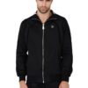 PHILIPP PLEIN Czarna męska bluza dresowa Jogging Zipped Jacket