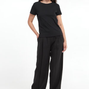 152dfc42d28943a88310565e30fd79ef8fbb71ee T-shirt damski Langue MARELLA MONOCHROME