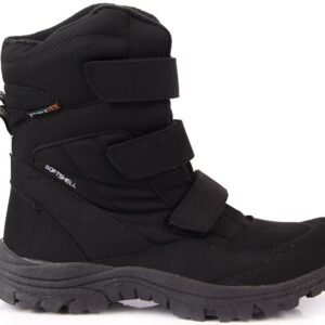 Wodoodporne śniegowce męskie trekkingowe czarne American Club SN05