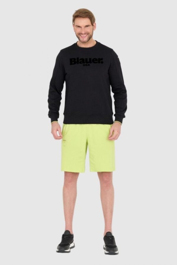 BLAUER Czarna męska bluza