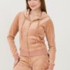 JUICY COUTURE Beżowa damska bluza Robertson Gold Hoodie