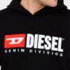 DIESEL Czarna męska bluza z kapturem S-BOXT-HOOD-DIV