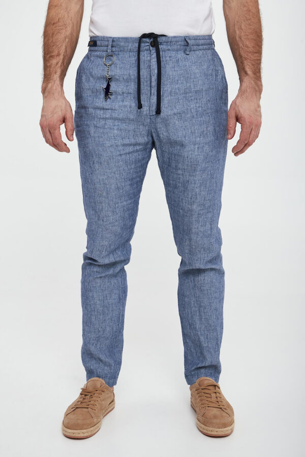 Spodnie męskie lniane PAUL&SHARK