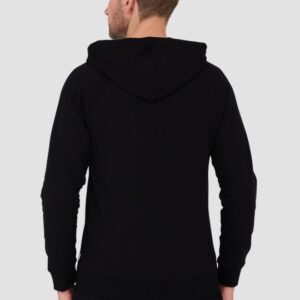 MOSCHINO Czarna męska bluza z kapturem