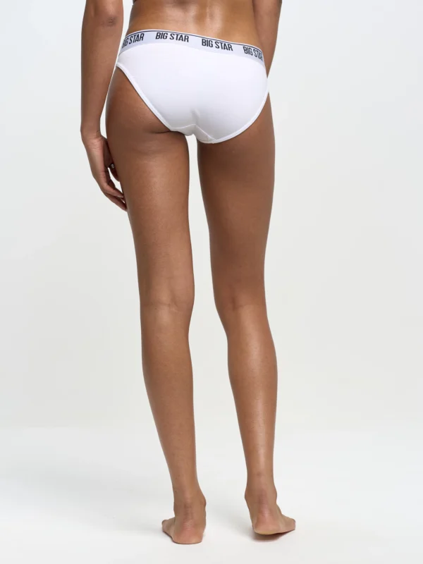 Figi damskie bawełniane białe Matyllda 101