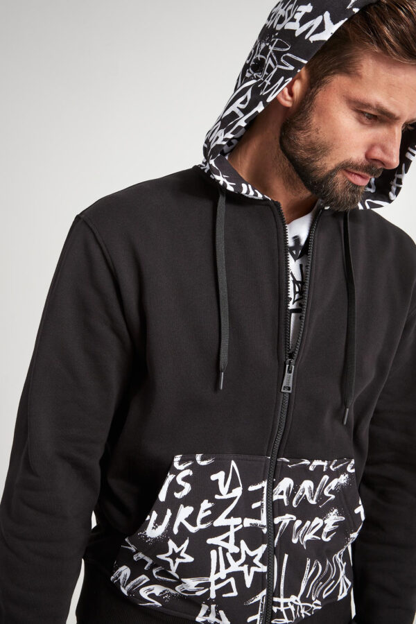 1df267649d5d155c64233a60f4bf5d4090854e85 Bluza męska z kapturem VERSACE JEANS COUTURE