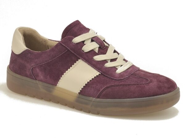 Bordowe skórzane półbuty damskie Filippo DP6770