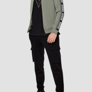 GUESS Zielona męska bluza New Arlo