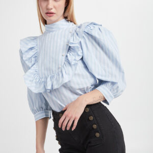 Koszula damska z żabotem CUSTOMMADE