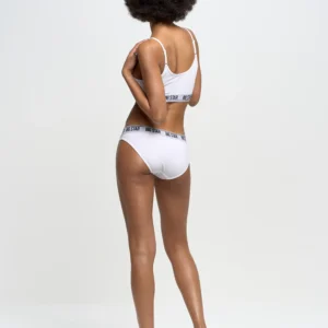 Figi damskie bawełniane białe Matyllda 101