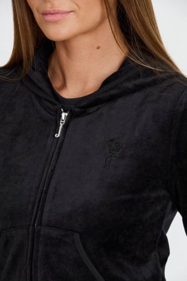 JUICY COUTURE Czarna damska bluza Heritage Robyn