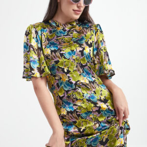 Sukienka z jedwabiem GESTUZ