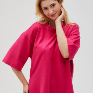 Bluza oversize fuksjowa