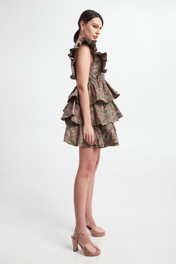 Sukienka z falbanami CUSTOMMADE