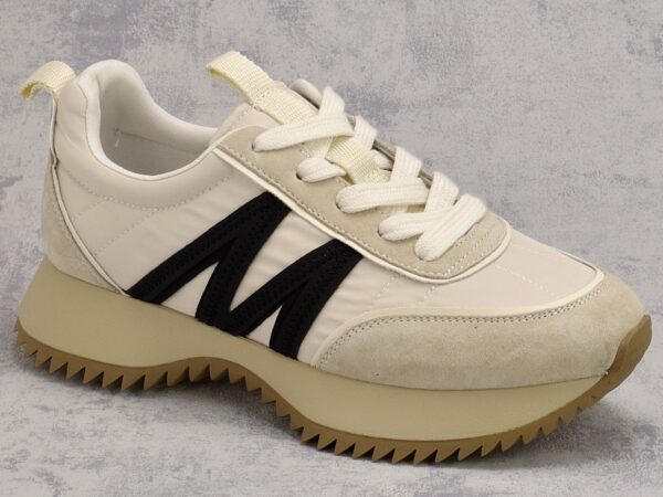 2d0df1facafef173713b8150740c781e8c931f53 Beżowe skórzane sneakersy damskie Vinceza 41490